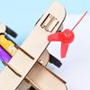 Educational Double-Wing Glider Kit: Science Festival Model for Primary Students