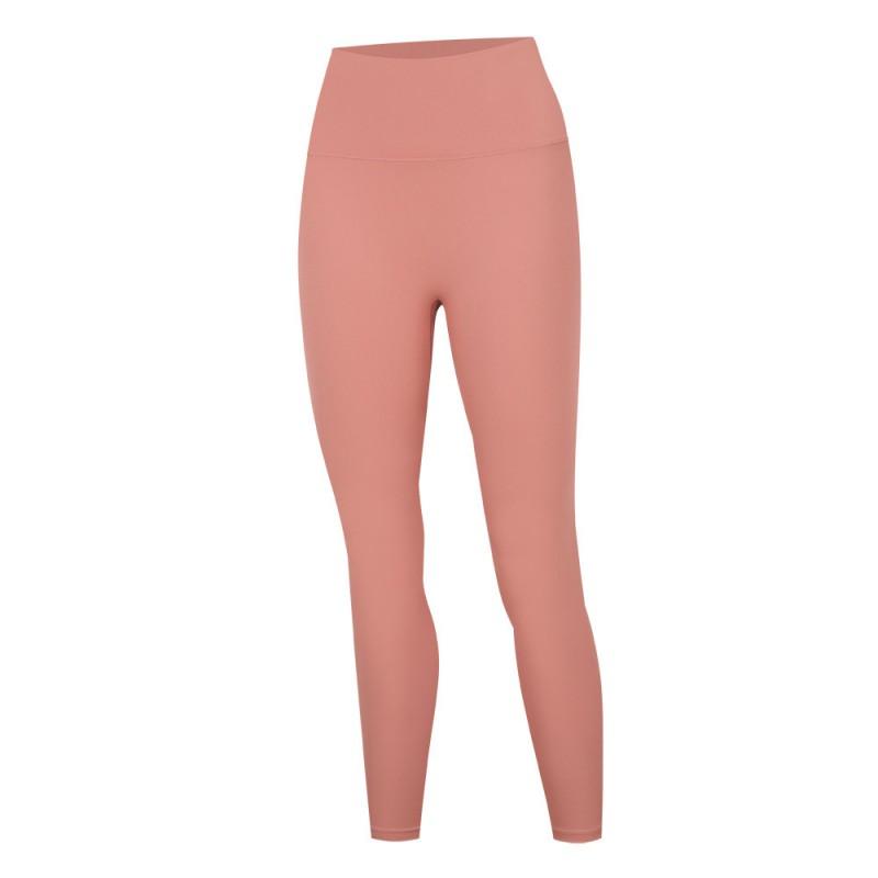 High-Waisted 9/10 Length Yoga Leggings Women Seamless Ultra-Stretch Quick-Dry Breathable Workout Pants