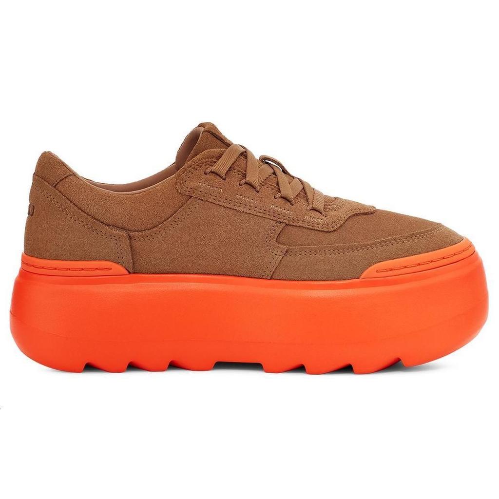 New UGG Marin Mega Trainer 'Chestnut Orange Soda' Women's 1135010-COGS