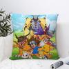 Anime D-Digimon A-Adventure Pillow Case Plush Fabric Soft Pillowcase Double Sided Print Cushion Cover Throw Pillow Cover