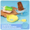 Silicone Popsicle Holders For Kids No Drip Leak-Proof Tray Reusable Ice Pop Holder Catcher For Girls Boys Toddler Adults home