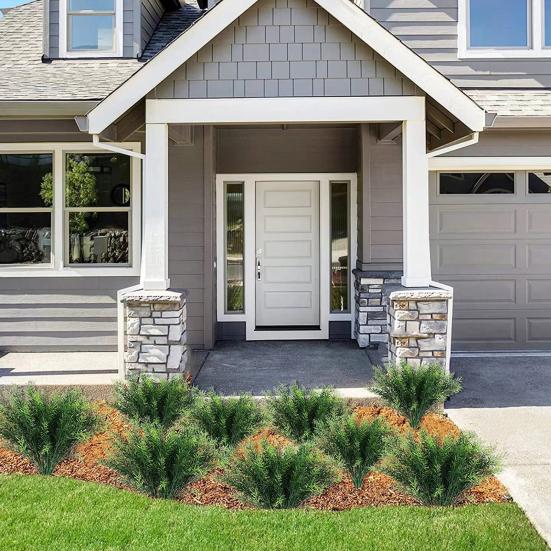 Fake Plants Realistic Looking Vibrant Color Bent Freely Easy Maintenance Wide Application