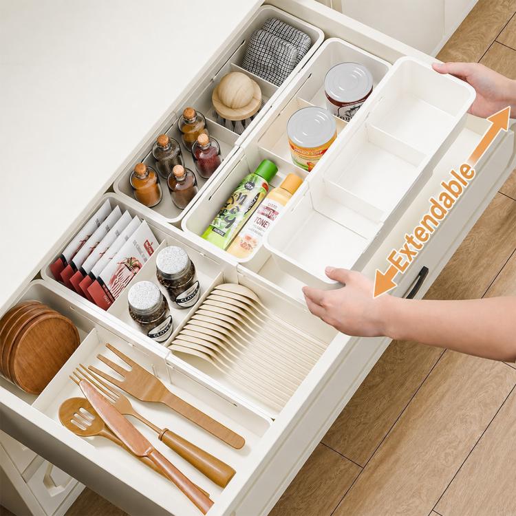 Retractable Drawer Storage Box