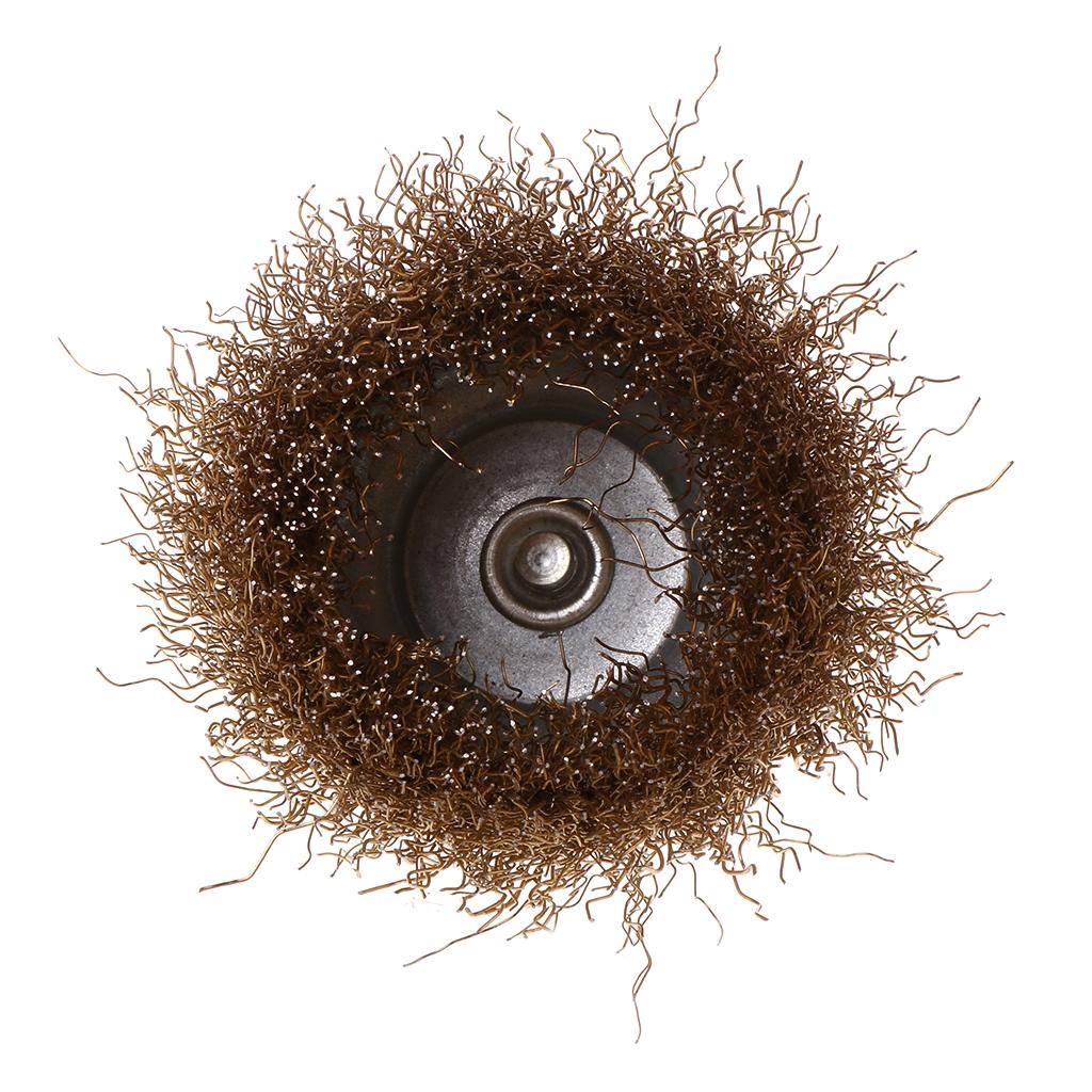 Wire Wheels Brush Crimped Wire End Brush for Derusting Paint Removal Deburring Easy for Angle Grinder 50/60/70mm Option
