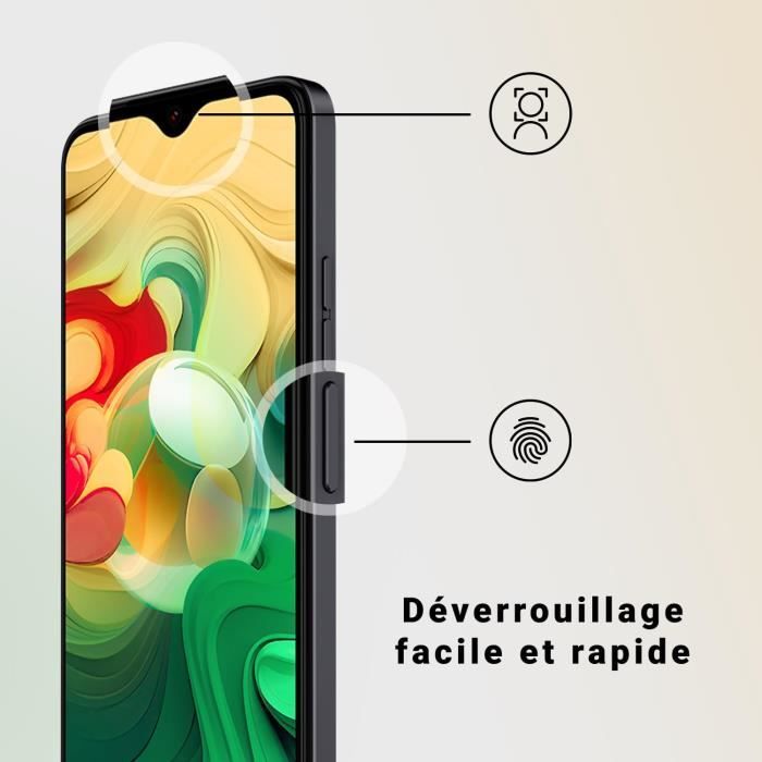 Smartphone SPC Discovery 2 SE 464GB,écran 6.5 HD,NFC,déverrouillage FacialEmpreintes digitales,4G,Double Caméra 132MP,Batteri