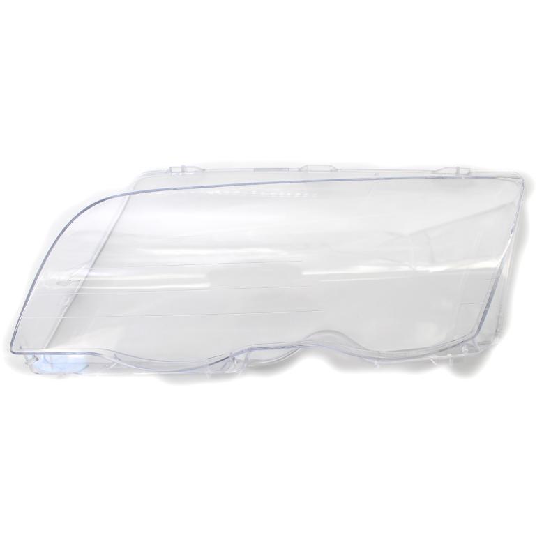1 pz/1 paio di coprifari per auto per BMW E46 4 porte Serie 3 1998-2001, paralume luminoso, coprifari