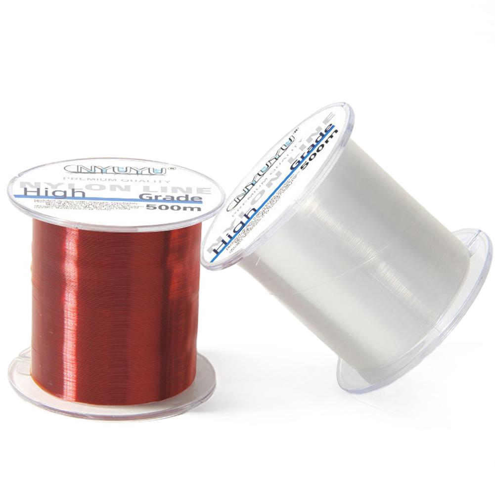 500M Carp Fishing Wire Abrasion Resistant 18-90LB Braided Fishing Line Nylon Line for Saltwater and Freshwater