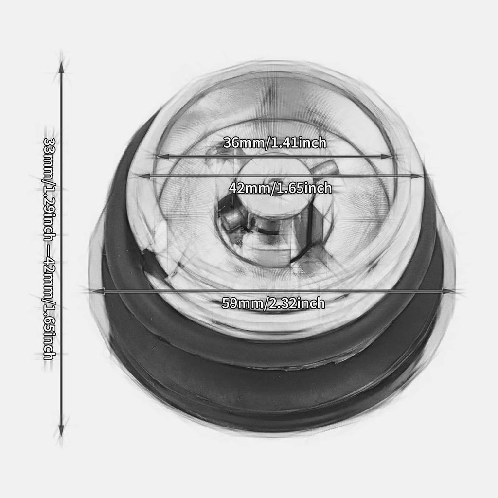 Motorcycle Flush Pop-up Gas Storage Cap Vented Fuel Tank Cap Fit for Harley Dyna Softail Touring Road King (Chrome)