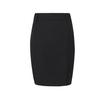 Serge Fabric Professional Summer Skirt Suit: Hip-hugging Short Formal Skirt