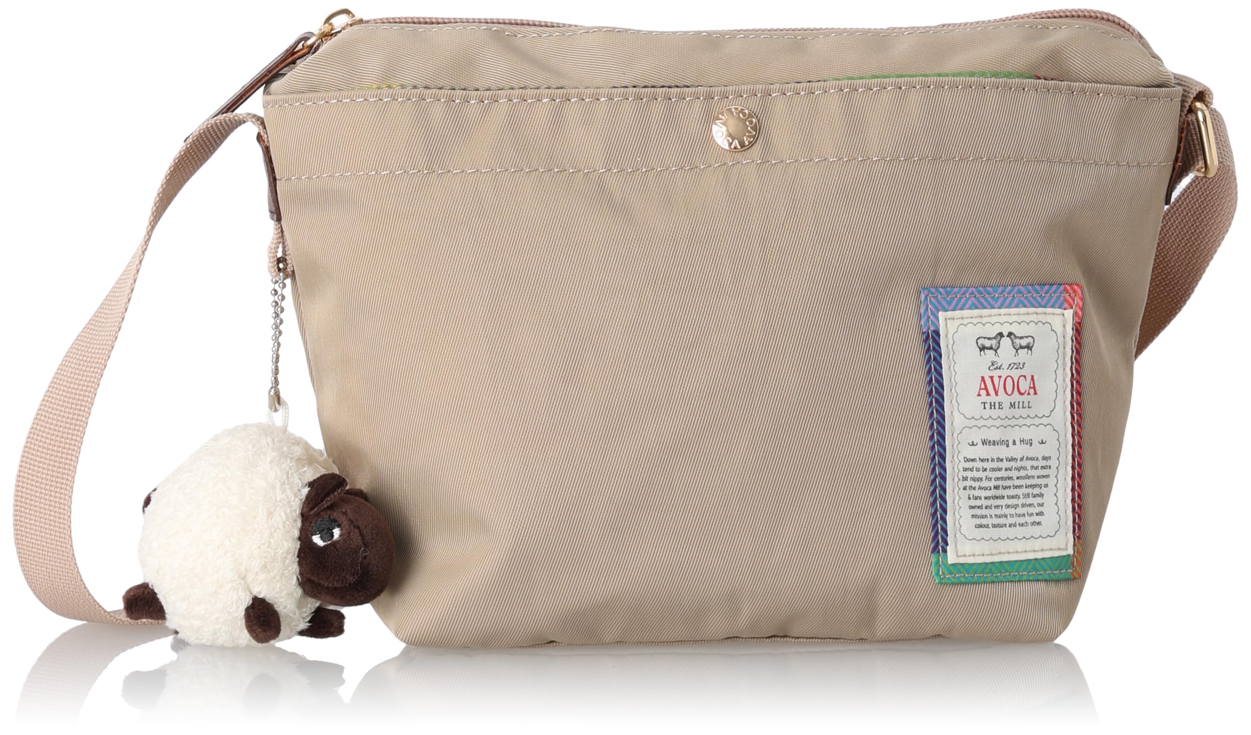 [AVOCA] Lightweight mini shoulder bag with sheep mascot