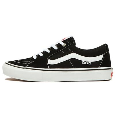 Skate Sk8-Low Checkboard - Black White Unisex Sneakers VN0A5FCFY28