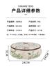 Ceramic Candy Box with Lid Nut Bowl Storage Jar Fruit Tray Home Living Room Table Decor