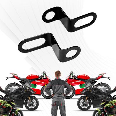 Supports de lampe de moto Supports de lampe de clignotant Supports de phare Supports de clignotant de fourche de moto Lampes de montage