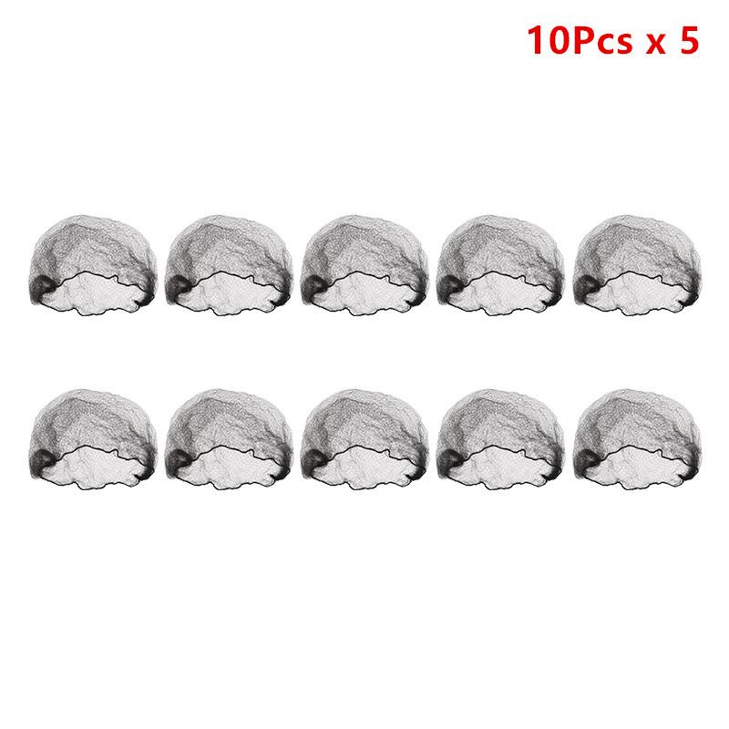 10-100Pcs Elastic Nylon Hairnet Hair Nets For Wigs Weave Invisible Hair Soft Lines Dancing Hairnet for Bun Hair Styling Tools
