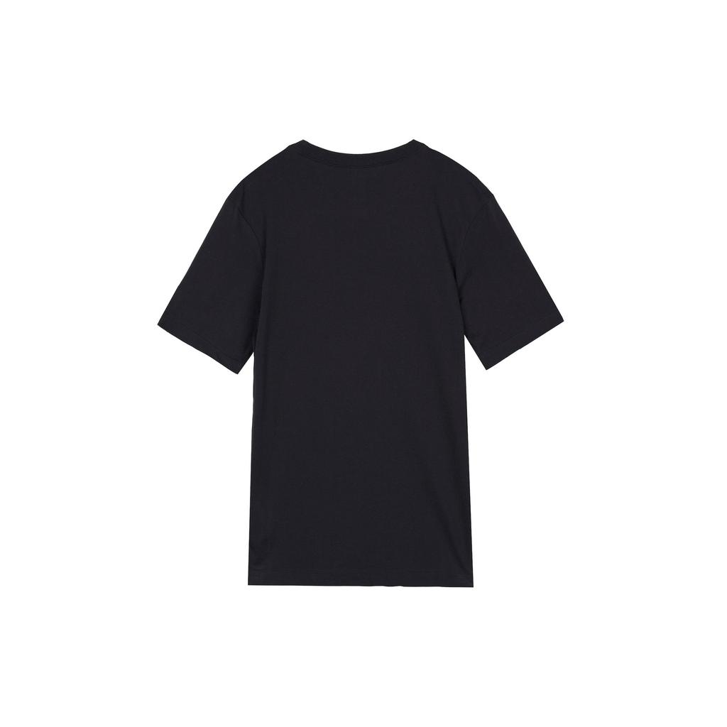 Jordan Embroidered Logo Crew Neck Short Sleeve T-Shirt Men Tops Black DA6800-010