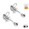 EDP1293-1 2 Pieces Door Hinge Stop Check Strap Limiter for Fiat Punto MK2 188 3-Door 1999-2012 51754187 