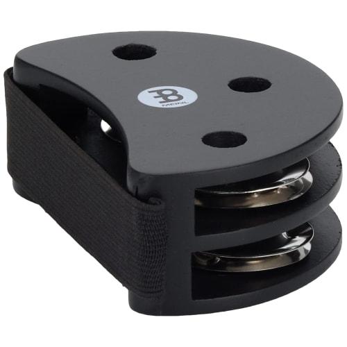 MEINL Percussion Foot Tambourine FJS2S-BK Black