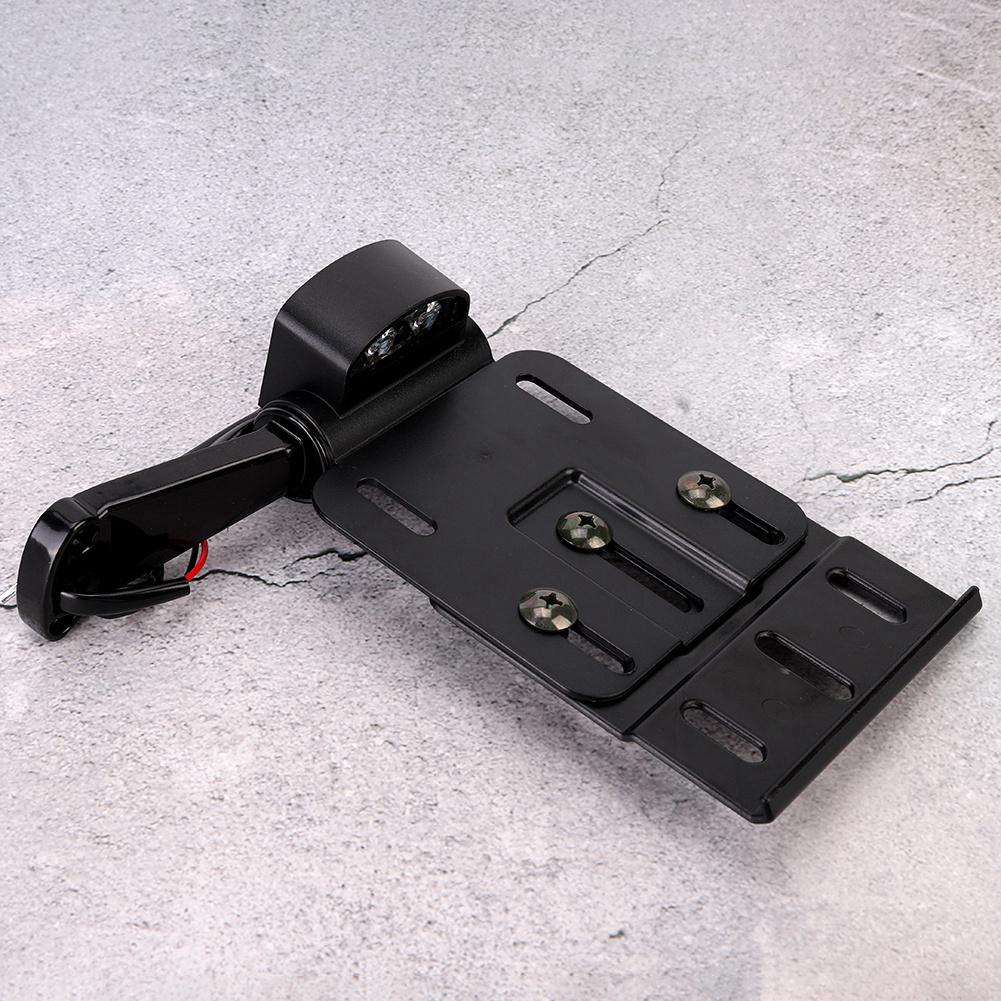 Aluminum Alloy Motorcycle License Plate Frame Holder Bracket, Fits 883 1200 48 2004-2016, Sy To Install, Accessories