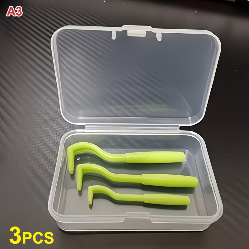 Tick Remover Tool Set Portable with Storage Case Safe Painless Removal for Dogs Cats Outdoor Hiking Travel Use