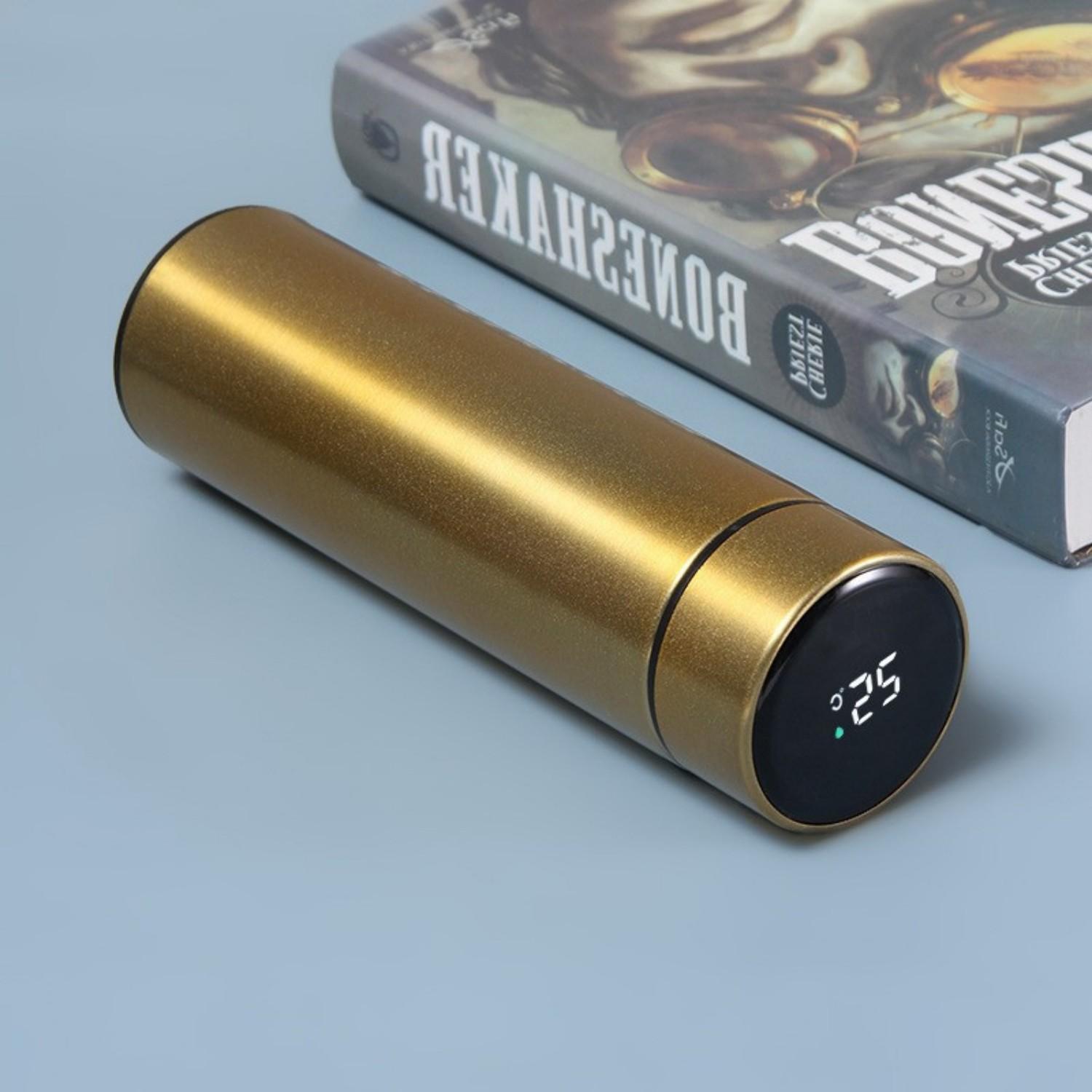500ML Temperature Display Thermos Cup Stainless Steel Thermos Bottle Outdoor Vacuum ulated Cup Father s Day Gift 401-500ml