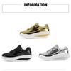 EOFK Women's Glitter Platform Wedge Athletic Tennis Walking Shoes Sparkly Sequin Lightweight Casual Comfort Fashion Sneakers