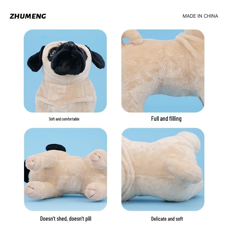 Adorable Pug Plush Toy Doll – Perfect Children's Birthday Gift