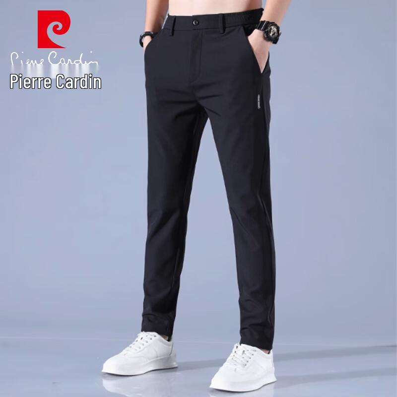 Pierre Cardin Men's Ice Silk Straight Casual Pants