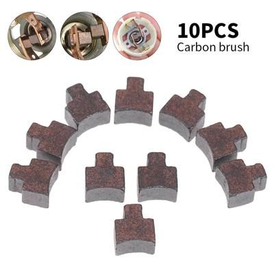 10 pezzi/confezione RS-550 Spazzola di carbone per motore Trapano Smerigliatrice elettrica Ricambio Spazzola di carbone per motore RS-550 ad alte prestazioni
