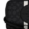 Coach Dempsey Leather Wrist Bag Makeup Bag Small Women's Black C9119-SVRT6