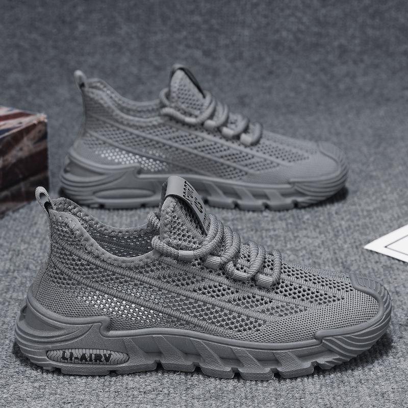 Men's Shoes Summer New Breathable Hollow Net Shoes Men's Trend Versatile Sports Shoes Casual Shoes Men's