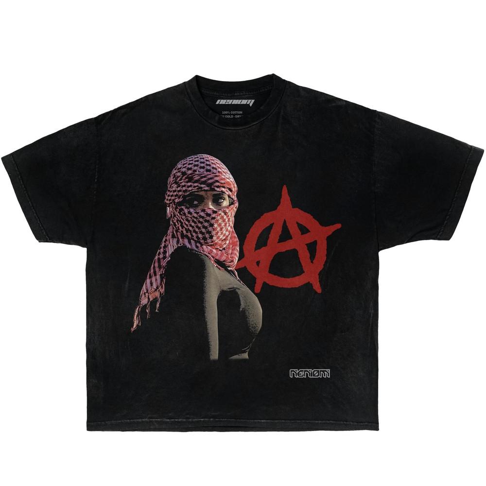 

Neniom Desert Vintage Boxy Shirt Graphic Tee Streetwear Y2K Unisex T-Shirt M