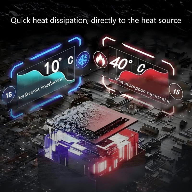 Universal Heat Pipe Cooling Plate For Various Smartphones and Computer Components for Easy Installation