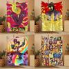 Cartoon S-Superjails Blanket Throw Super Cosy Plush Living Room Sofa Couch Childish Birthday Gifts
