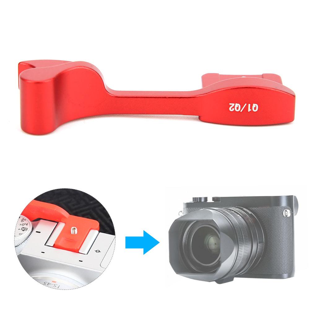 Aluminium Alloy Hot Shoe Thumb Up Grip Handle Accessory for NaLeica Q1/  Digital Camera