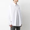 AMIPARIS Logo Patch Long Sleeve Shirt Unisex Shirts H21C111462-100