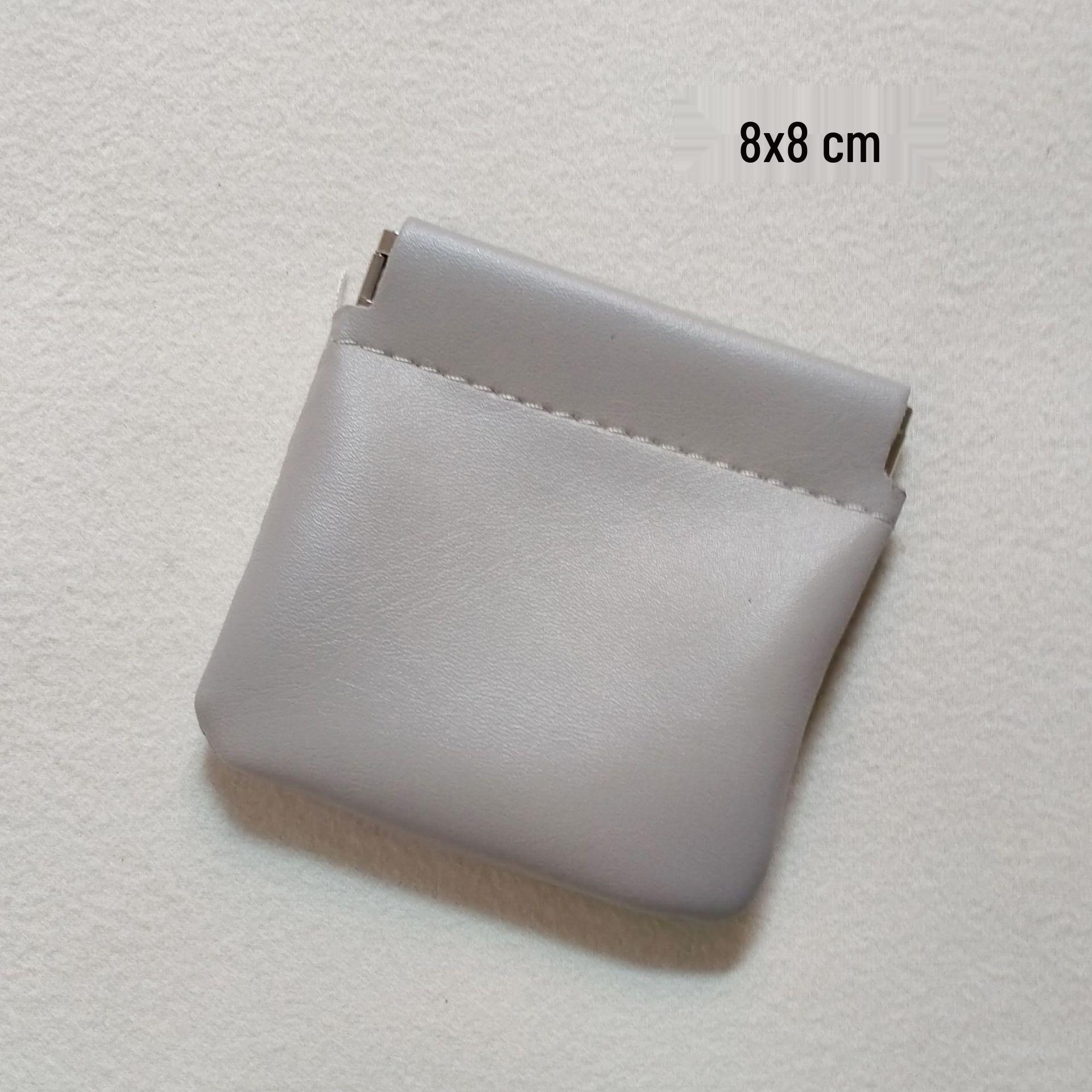 

Compact PU Multipurpose Pouch: Lipstick, Coins, Jewelry, Earphones Storage.