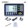 GCS908-3 Multilingual 2/3 Ax-is Milling Lathe LCD DRO Digital Readout Display GCS908-2 Display For TTL Linear Scale Displacement
