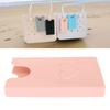 Strandtasche Handyhalter Silikon Handyhülle Geldbörsenhalter Einlage Zubehör Sichere Befestigung Handy griffbereit Halten Pink