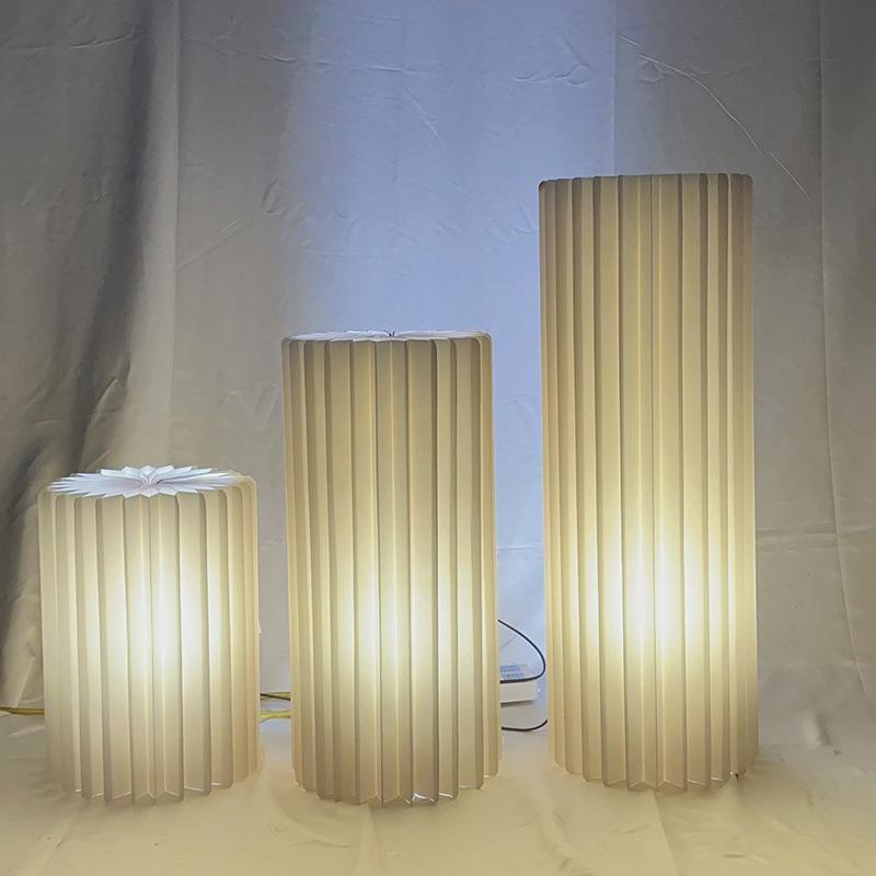 Folding Paper Roman Column for Dessert Table and Party Decor