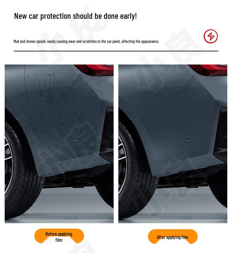 Toyota Venza Stoßfänger vorne & hinten TPU Transparente Schutzfolie - Maßgefertigte Fahrzeugfolierung