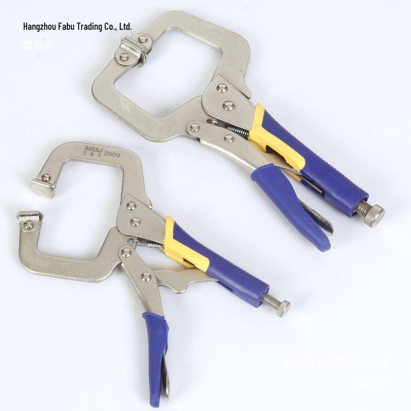 18-Inch Industrial Grade High Leverage Multifunctional C-Type Pressure Pliers for Woodworking