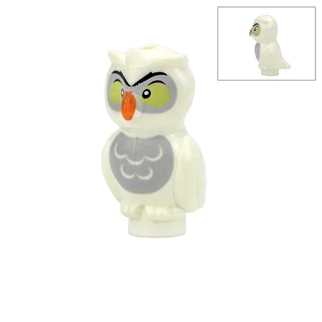 City Animal Building Block Figures Eagle Owl Goat Crocodile Dog Lion Cheetah Parrot DIY Farm Street View Accessories Bricks Gift