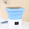 Folding Washing Machine 9L Lightweight Portable   Washer for Underwear Socks Infant Clothes for Travel Dorm