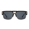 Double Beam Steampunk Sunglasses Men New Large Frame Retro UV Resistant Glasses Outdoor Driving Sun Protection Goggles