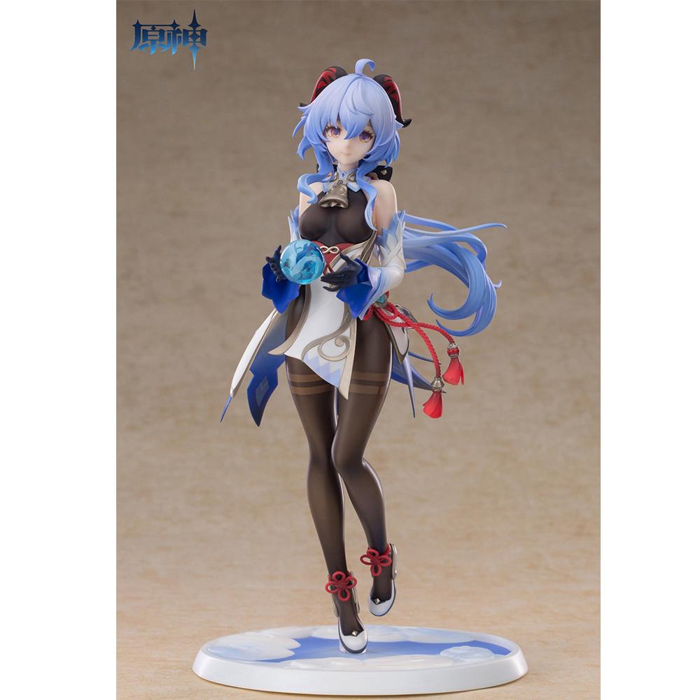 21CM Figura de Chica Linda Ganyu de Anime Juego Genshin Impact Modelo de Anime Juguetes Regalos Colección Adornos de Acción Mirada de Luna Llena PVC 1/7