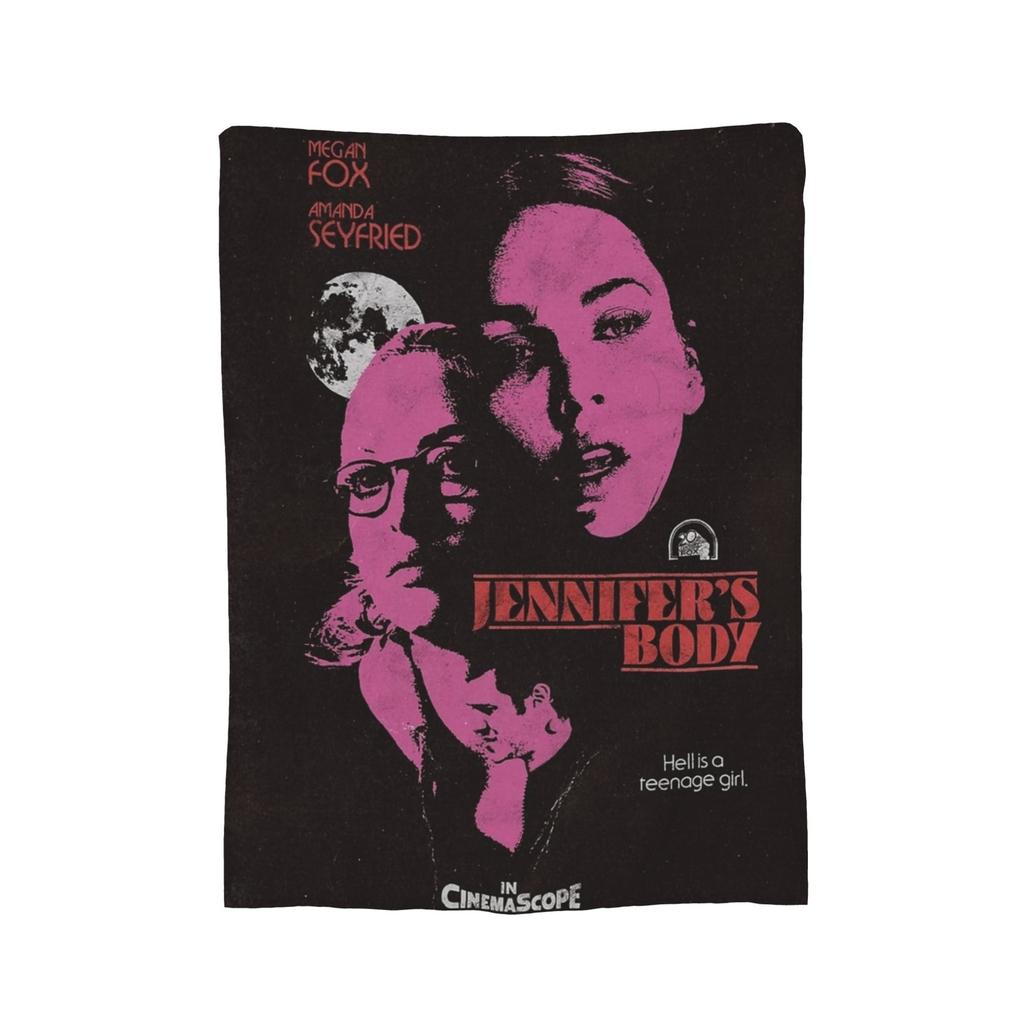 Jennifer's Body Horror Movie Poster Art Blankets  Flannel Awesome Soft Throw Blanket for Home Decoration