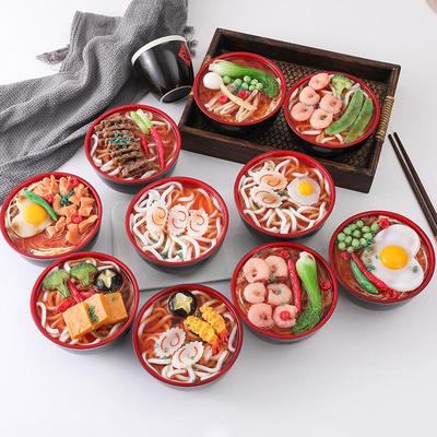 Creative Udon Noodle Bowl Ramen Piggy Bank for Film and Photography Props