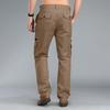 Pánské sportovní kalhoty na ležérní jogging Lehké turistické pracovní kalhoty outdoorové kalhoty