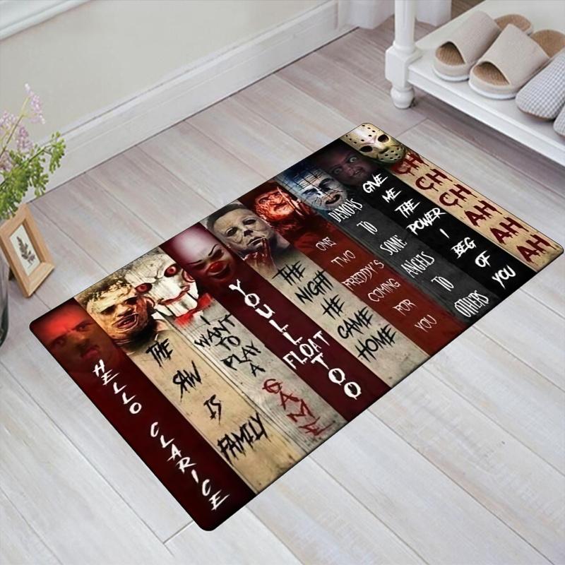 Horror Carpet Rug for Living Room Bedroom Home Sofa Decoration,Kids play Non-slip Floor Mat
