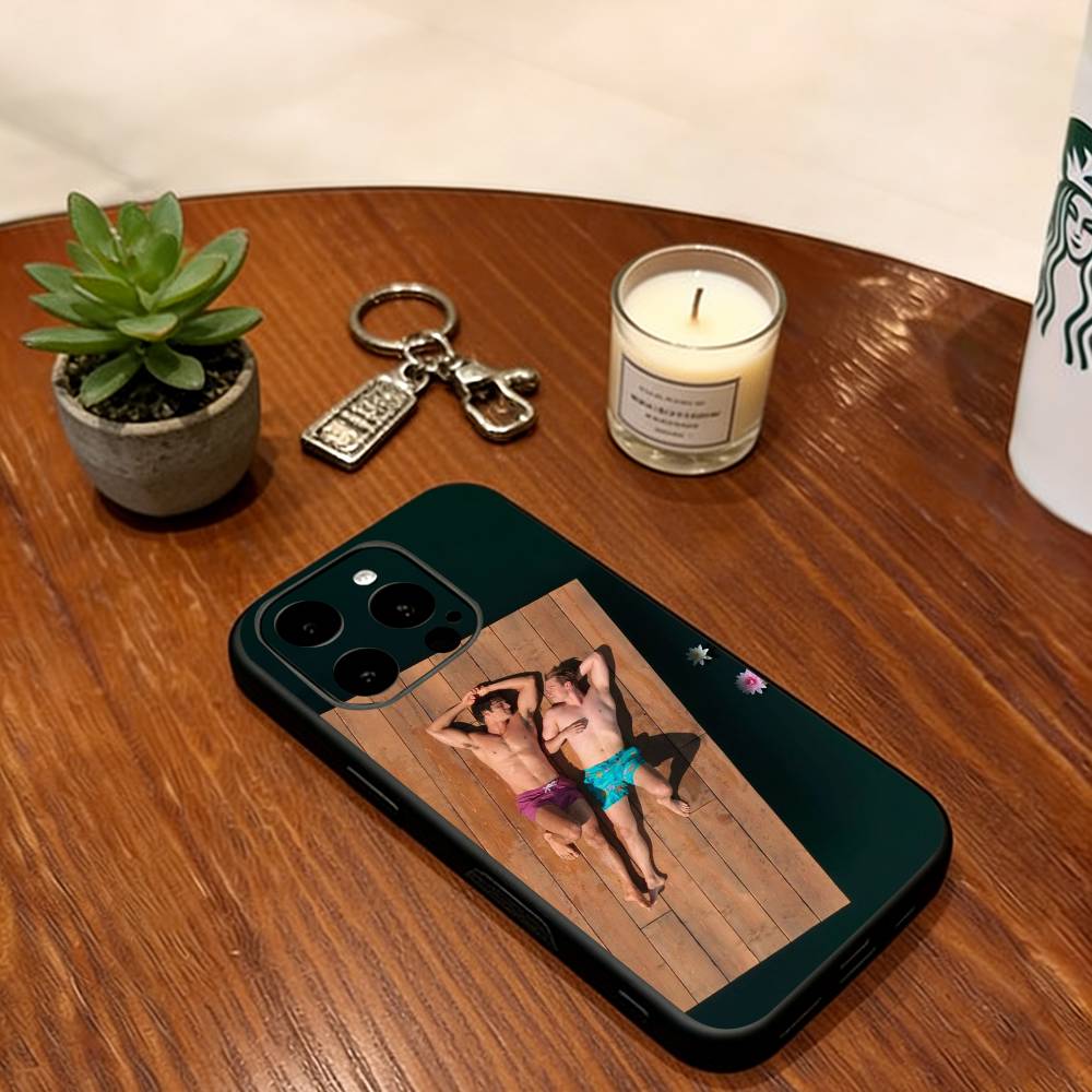 RWRB Handyhülle Für iPhone 17, 16, 15, 14, 13, 12, 11 Plus, Pro Max, Andere Weiche Silikon-Schwarze Abdeckung